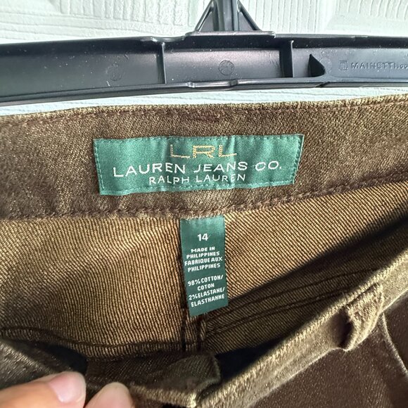 Lauren Ralph Lauren Women's brown pants size 14 - Picture 3 of 12